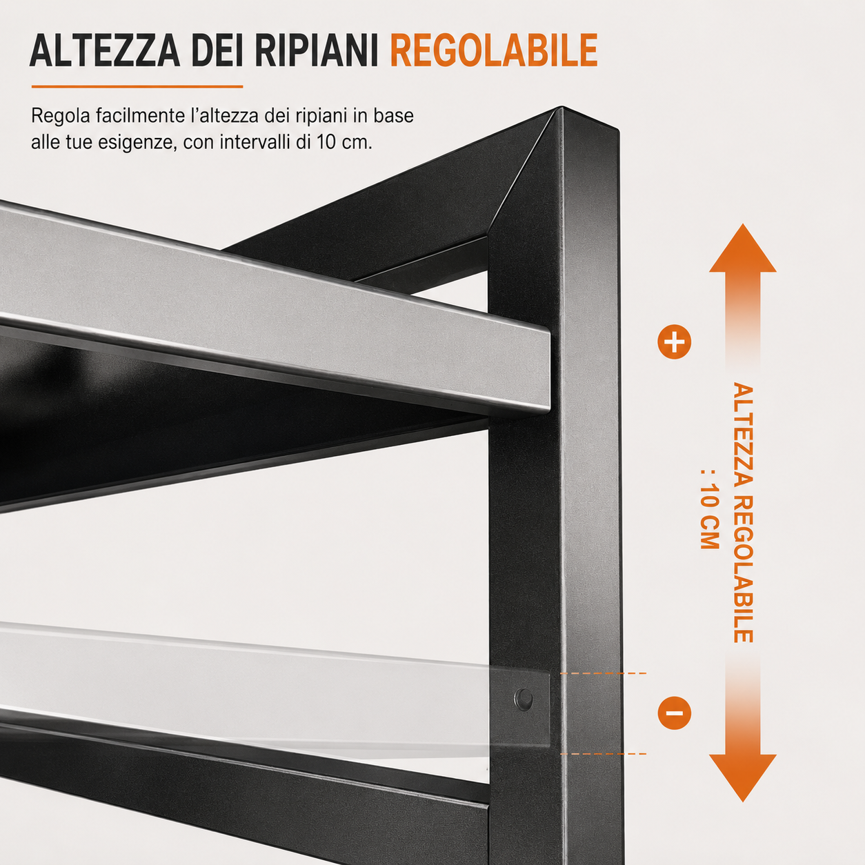 MICROSTAND – Supporto Regolabile per Microonde
