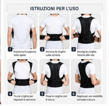 SAVA - supporto schiena regolabile
