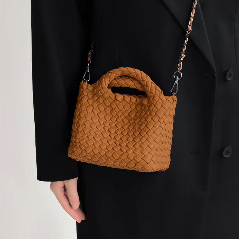 Borsa Intrecciata Milano – Borsa a Tracolla Elegante da Donna