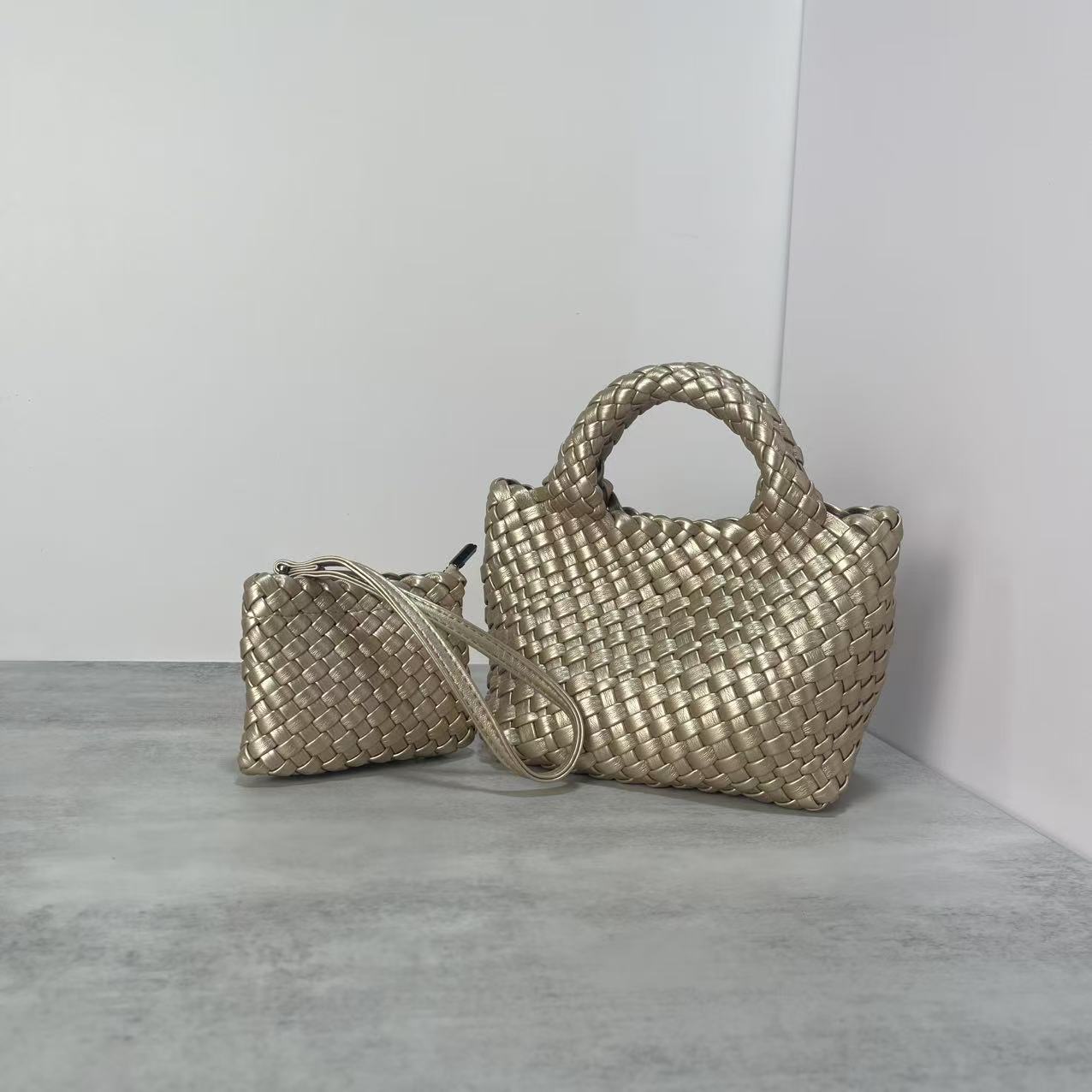 Borsa Intrecciata Milano – Borsa a Tracolla Elegante da Donna