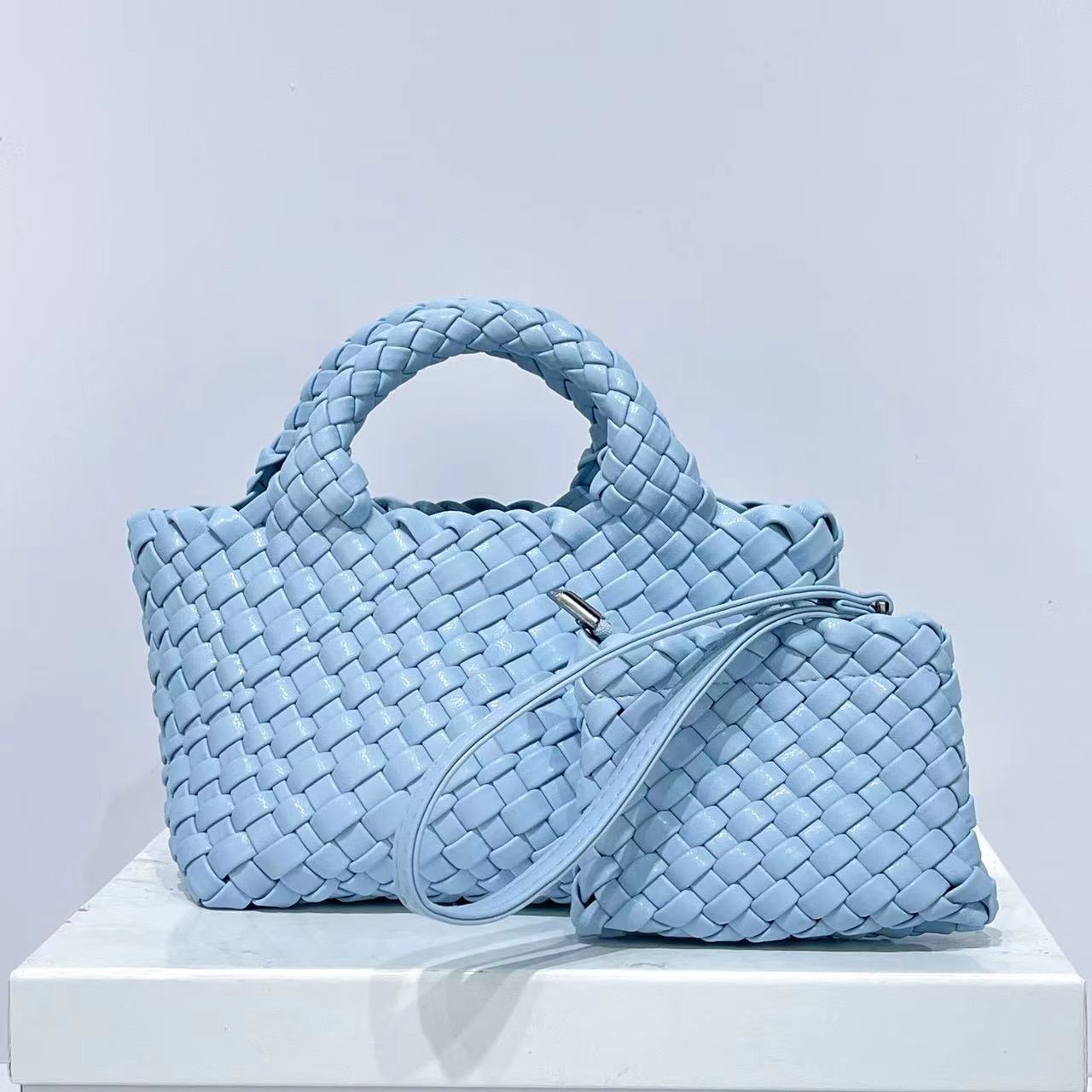 Borsa Intrecciata Milano – Borsa a Tracolla Elegante da Donna