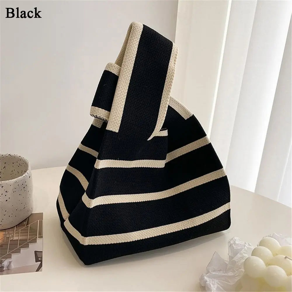 Origami Tote - Shopper in Maglia dal Design Giapponese