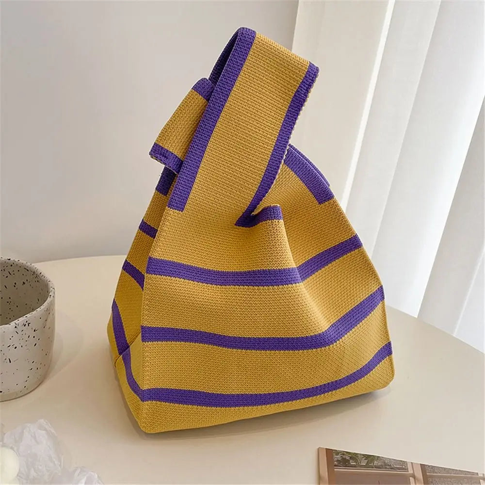 Origami Tote - Shopper in Maglia dal Design Giapponese