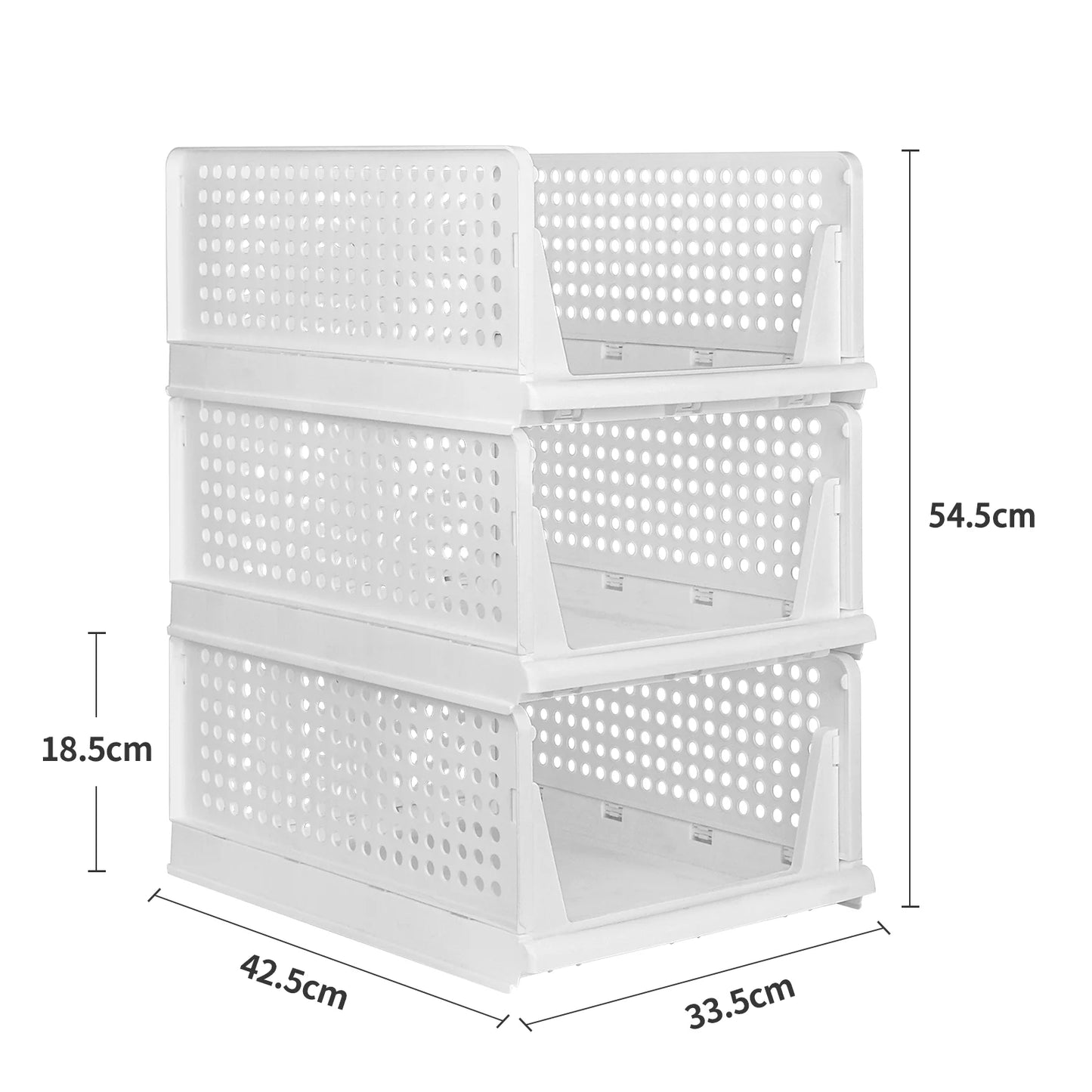 ORGANIZE – Set Organizer Modulari per Armadio | 3 o 5 Pezzi
