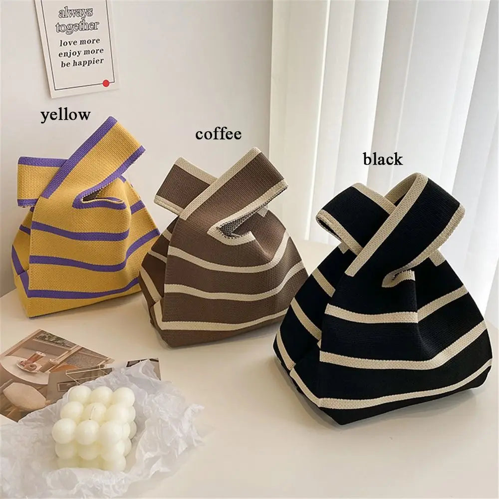 Origami Tote - Shopper in Maglia dal Design Giapponese