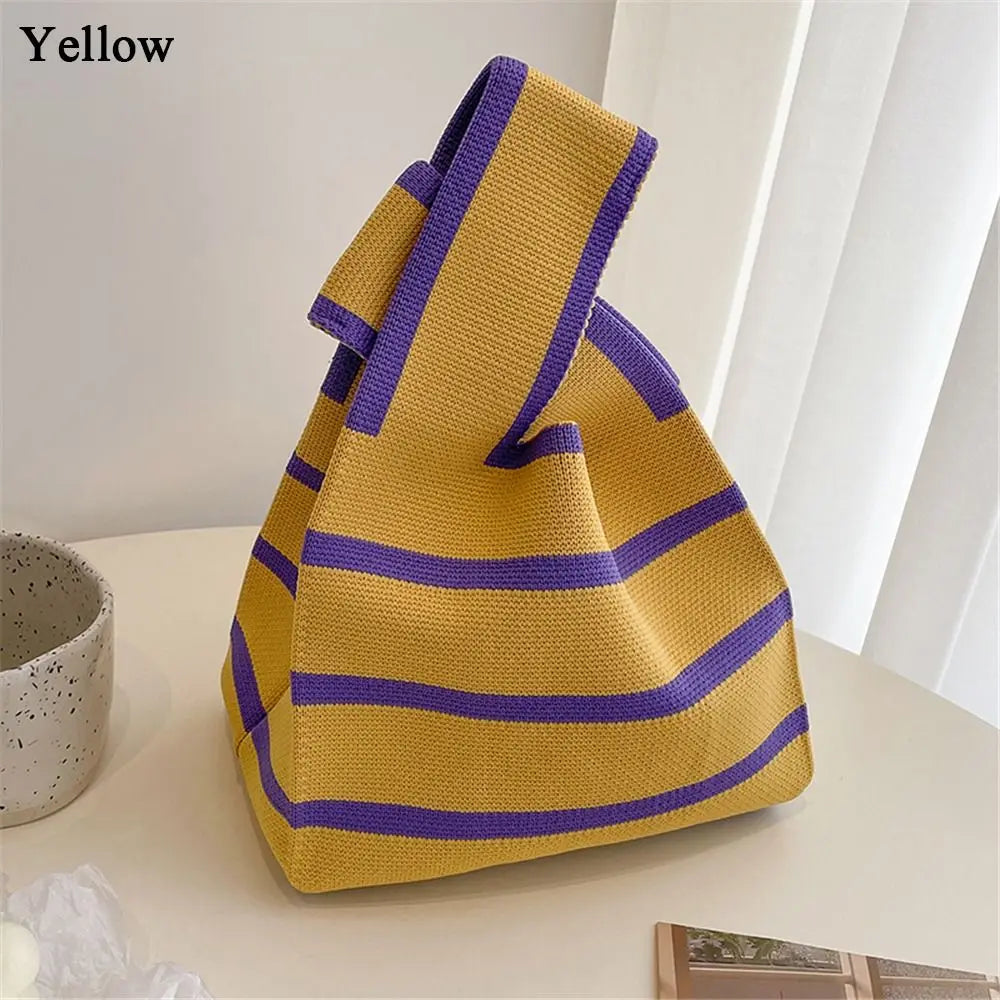 Origami Tote - Shopper in Maglia dal Design Giapponese