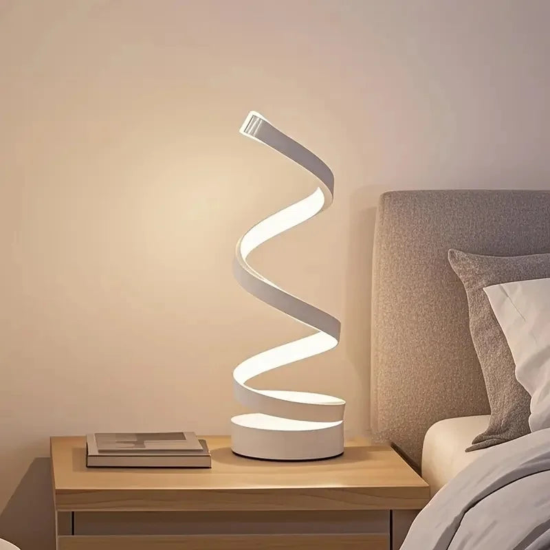 Lampada LED a spirale ricaricabile