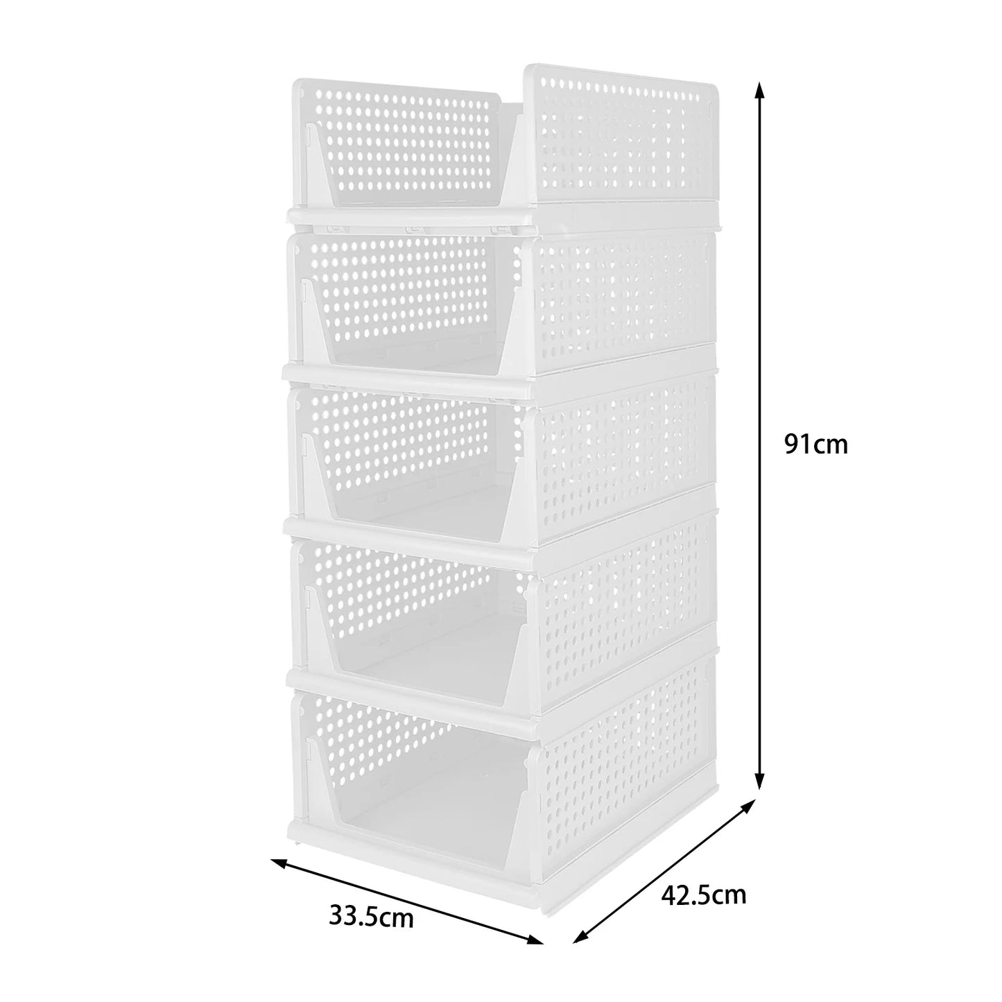 ORGANIZE – Set Organizer Modulari per Armadio | 3 o 5 Pezzi