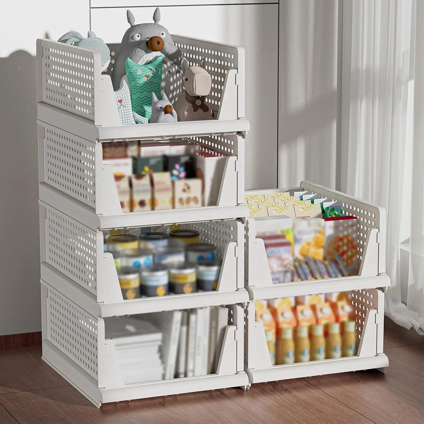 ORGANIZE – Set Organizer Modulari per Armadio | 3 o 5 Pezzi