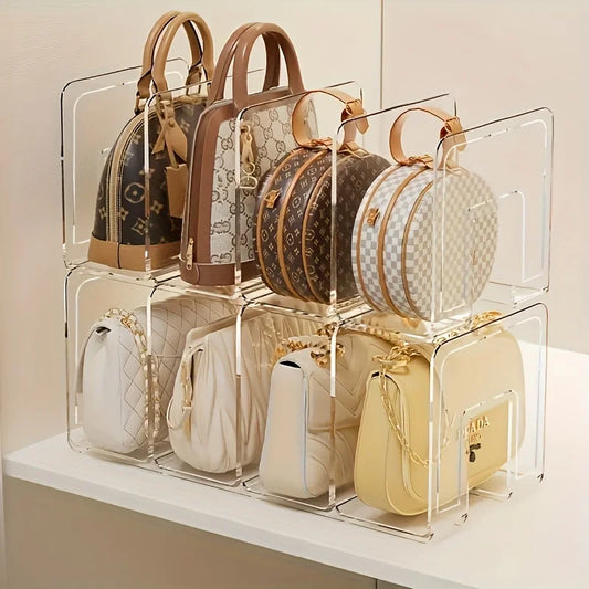 BAG ORGANIZER – Set 2 Supporti Trasparenti per Borse