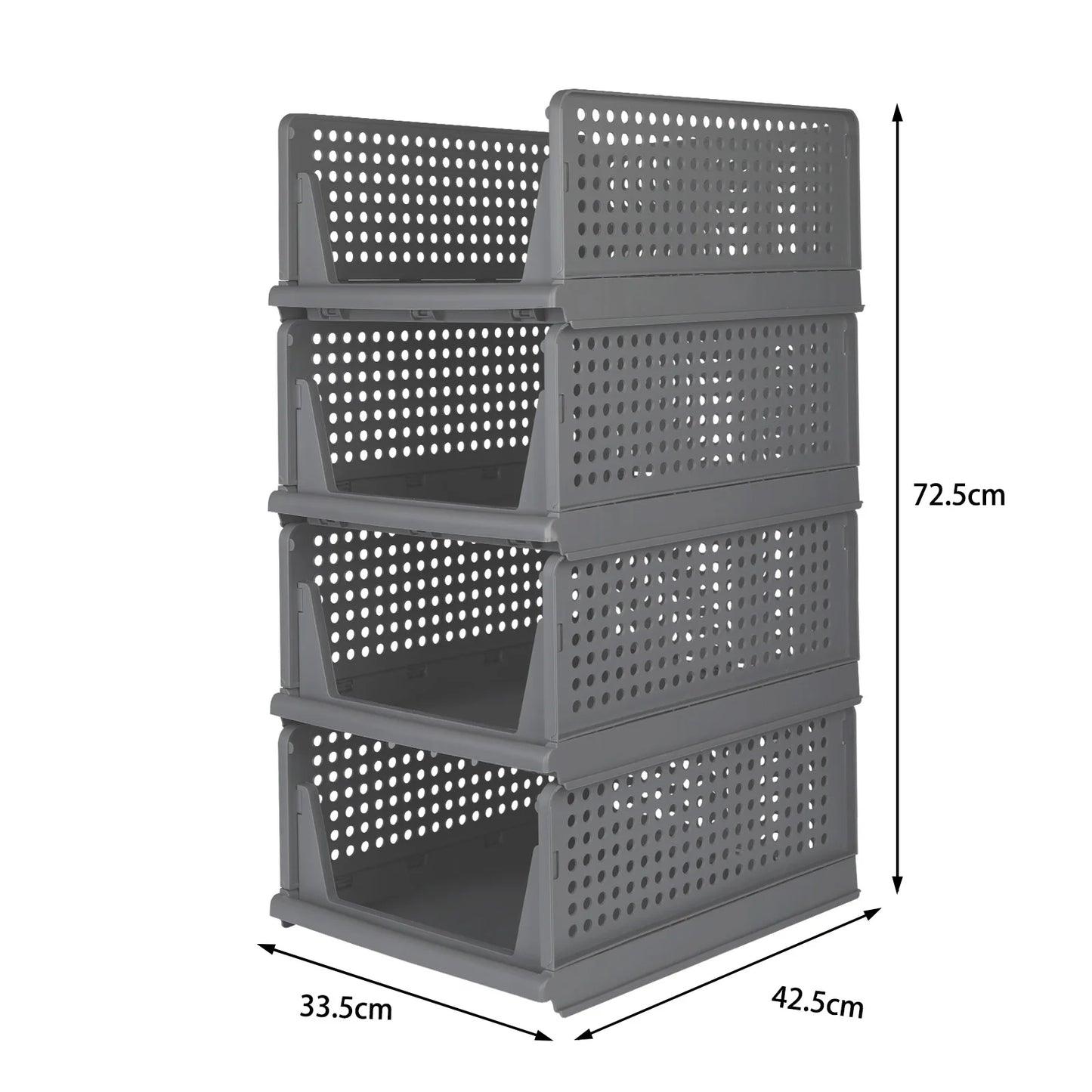 ORGANIZE – Set Organizer Modulari per Armadio | 3 o 5 Pezzi