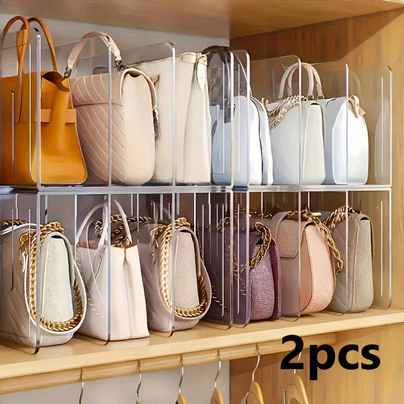 BAG ORGANIZER – Set 2 Supporti Trasparenti per Borse
