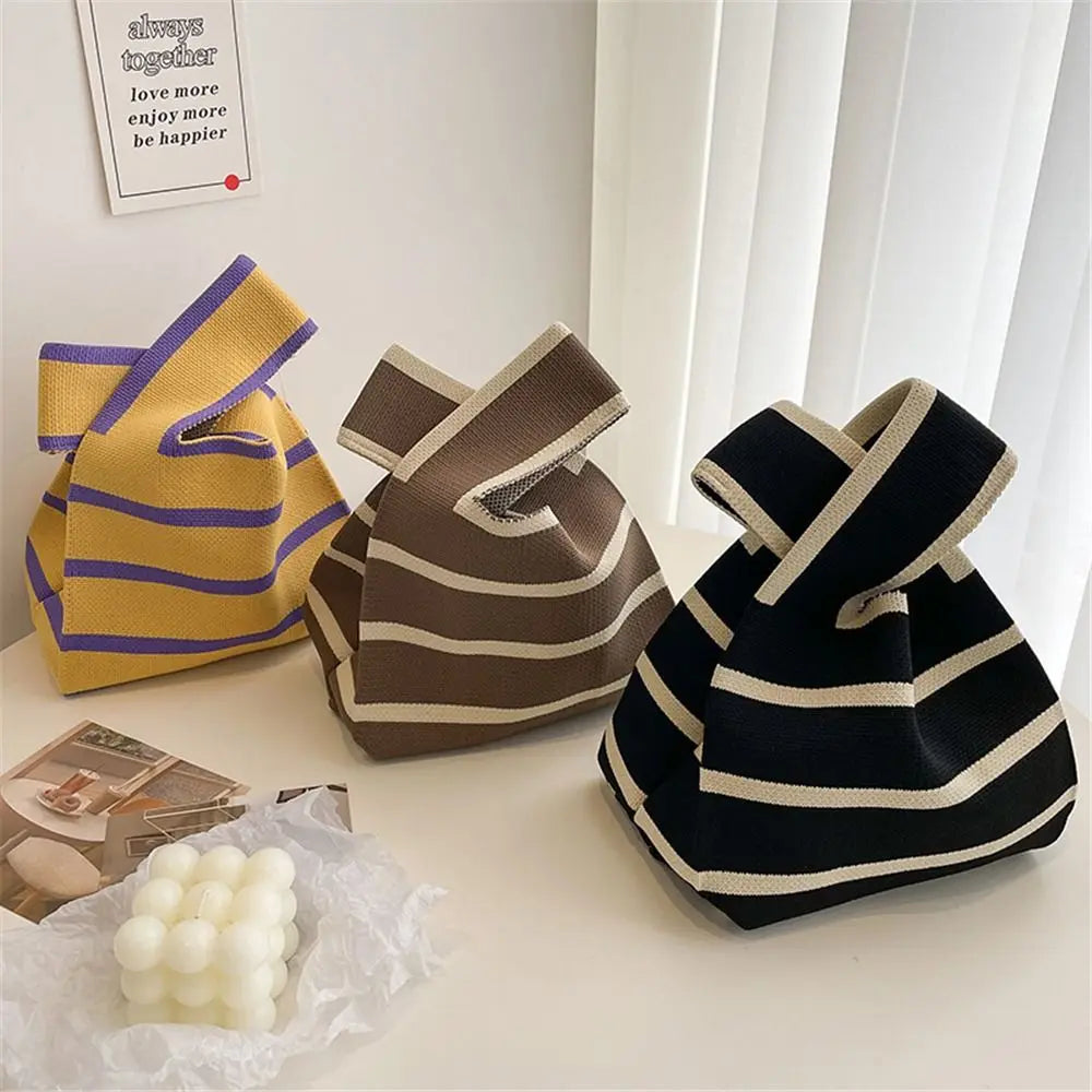 Origami Tote - Shopper in Maglia dal Design Giapponese