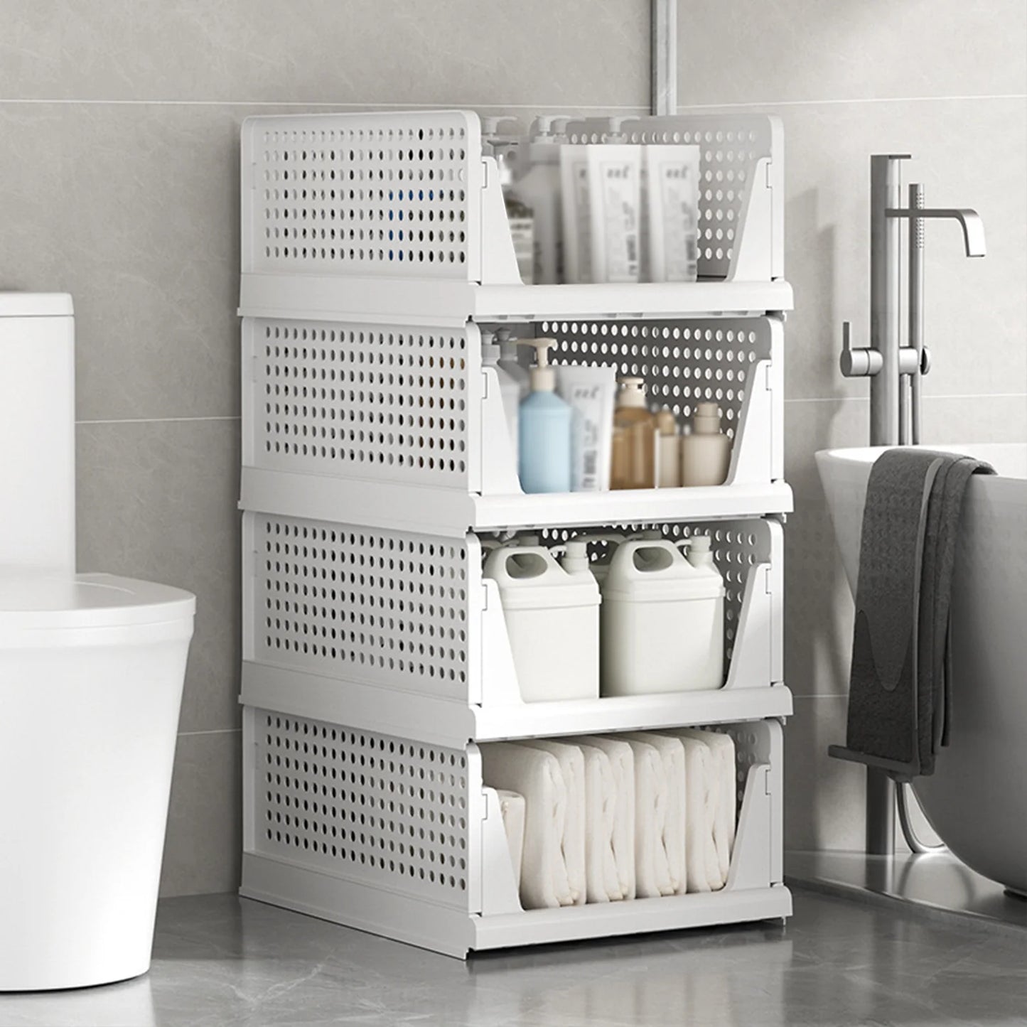 ORGANIZE – Set Organizer Modulari per Armadio | 3 o 5 Pezzi