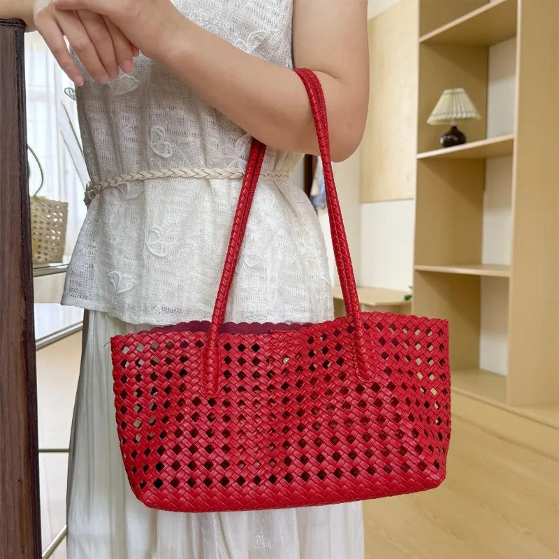 Borsa Tote Intrecciata Aurora