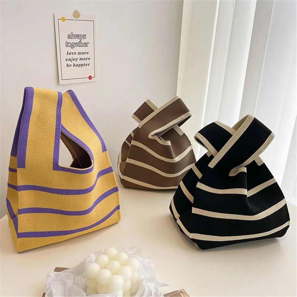 Origami Tote - Shopper in Maglia dal Design Giapponese