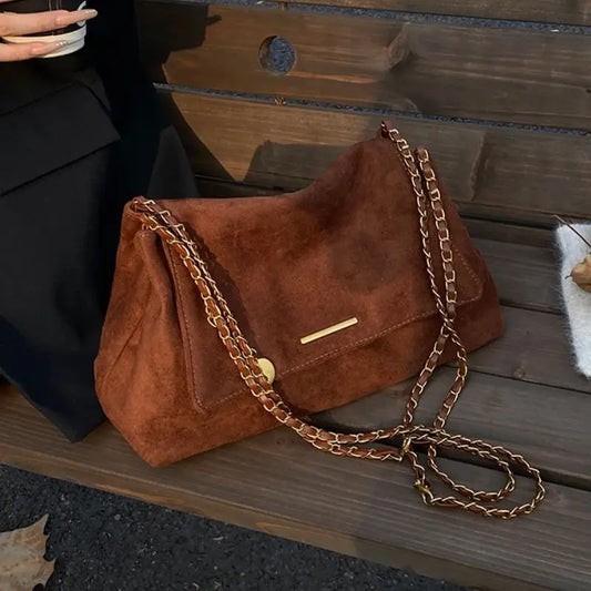 SAVANA | Borsa Shopper in camoscio