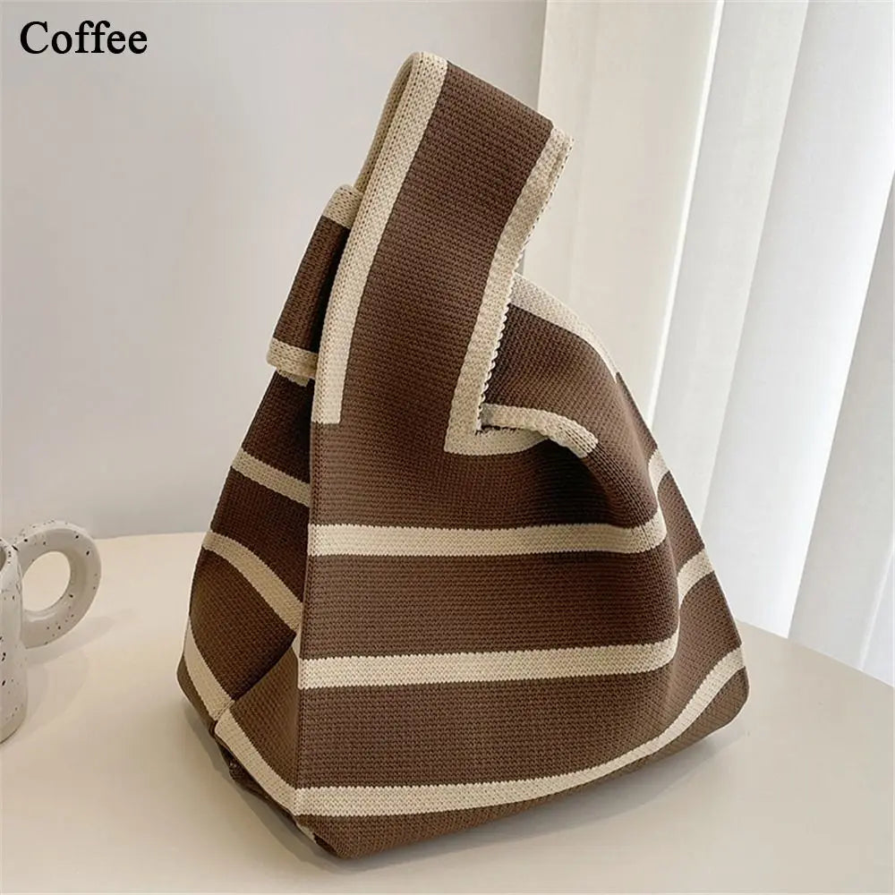 Origami Tote - Shopper in Maglia dal Design Giapponese